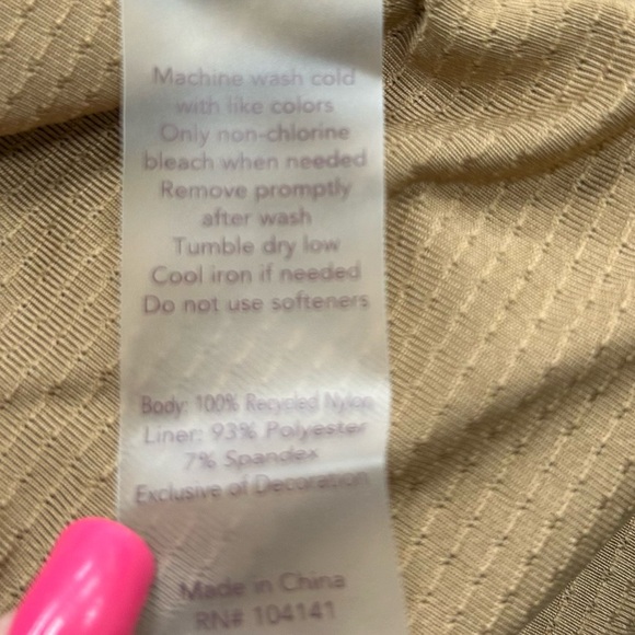 CALIA by Carrie Underwood Tan Hooded Utility Jacket NWT Size: XXL - Picture 6 of 7